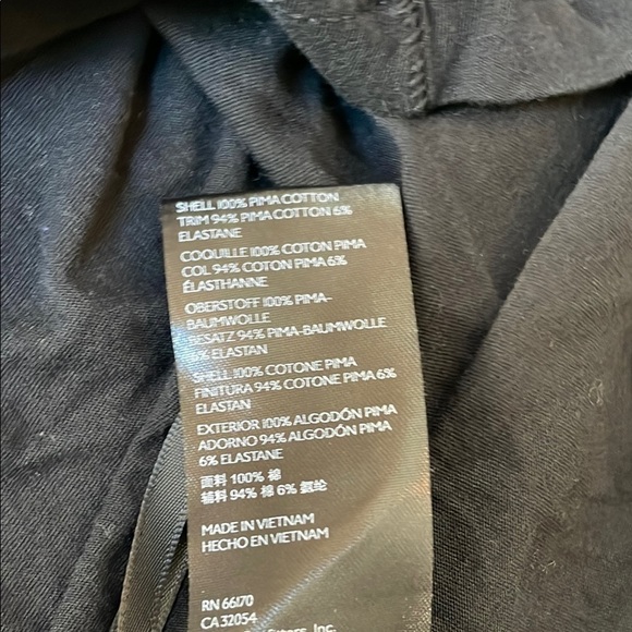 Anthropologie Black Tank Top with Racerback Style Design - Picture 3 of 5